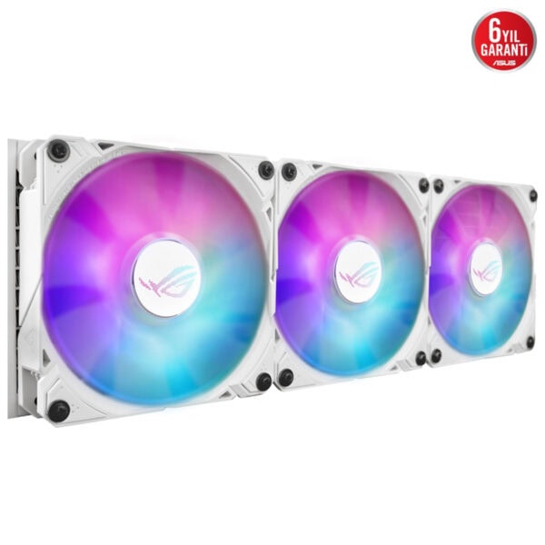 Asus Rog Ryuo Iii 360 Argb 360mm Beyaz İşlemci Sıvı Soğutucu 7