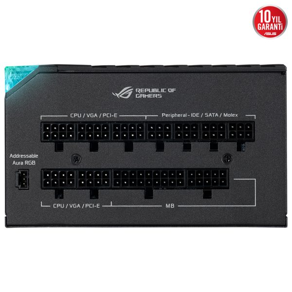 Asus Rog Thor 850p2 80 Platinum Argb Full Moduler 135mm Fanli Psu 3