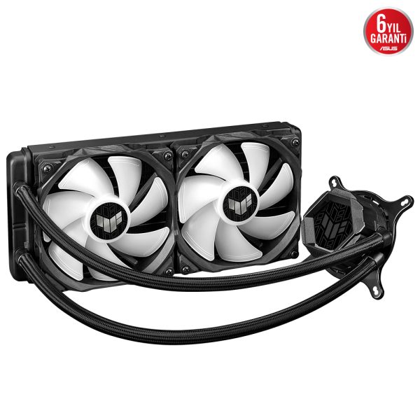Asus Tuf Gaming Lc 240 Argb V2 240mm Islemci Sivi Sogutucu 2