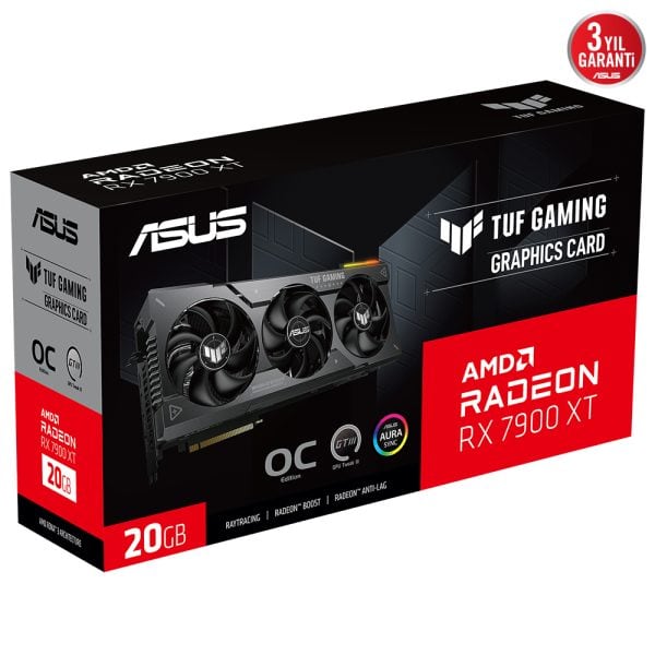 Asus Tuf Gaming Radeon Rx 7900 Xt 20gb Oc Gddr6 320 Bit Ekran Karti 90yv0iv1 M0na00 13