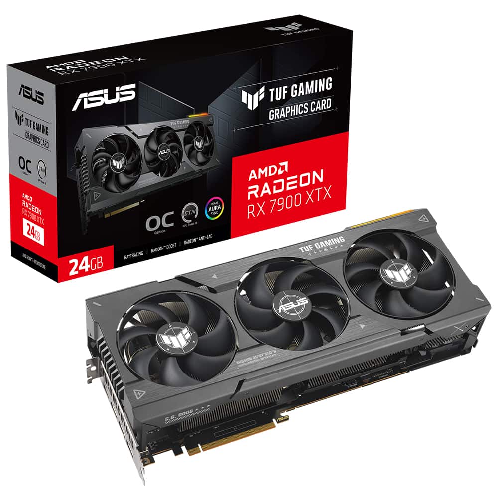 Asus Tuf Gaming Radeon Rx 7900 Xtx 24gb Oc Gddr6 384 Bit Ekran Karti 90yv0ig0 M0na00