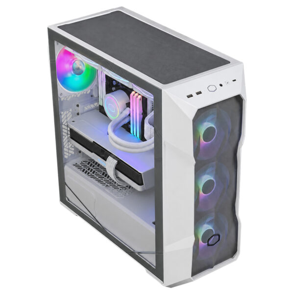 Cooler Master Masterbox Td500 V2 Mesh Argb Mid Tower Beyaz Gaming Kasa Td500v2 Wgnn Stu T2