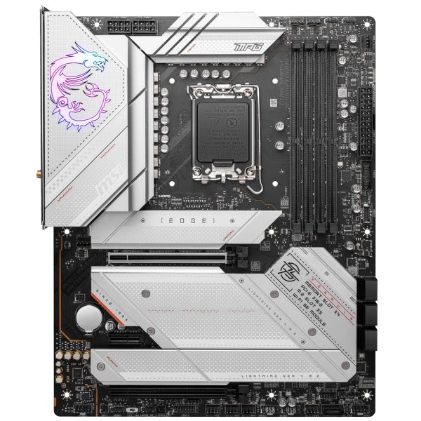Msi Mpg Z790 Edge Wifi 5333mhzoc Ddr4 Soket 1700 M 2 Hdmi Dp Atx Anakart 1