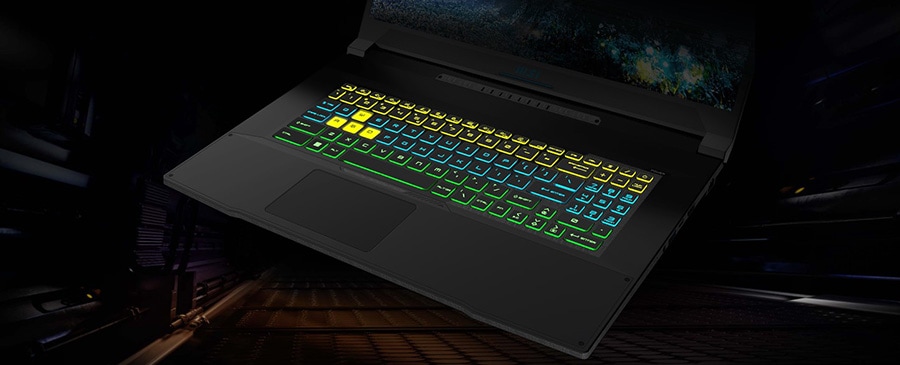 MSI CROSSHAIR 17 C12VF-245XTR Gaming Laptop – MSI’a Özel Spectrum Backlight Klavye