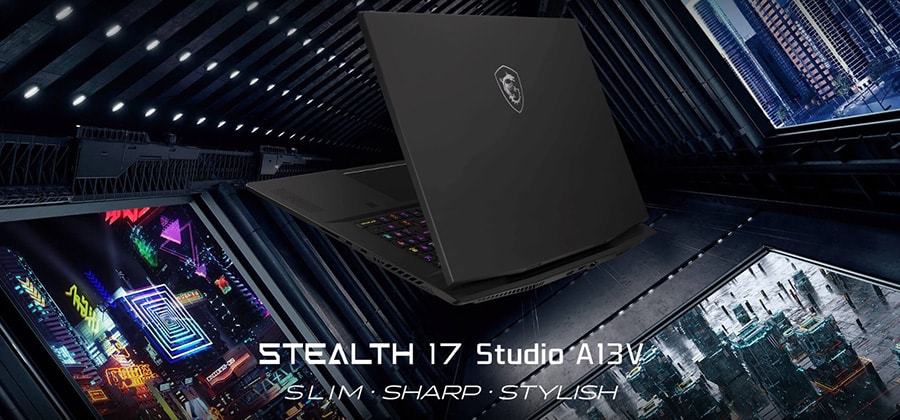 MSI STEALTH 17 STUDIO A13VH-025TR Gaming Laptop – İNCE. KESKİN. ŞIK
