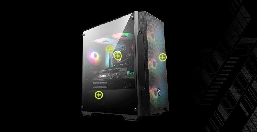 MSI MAG CORELIQUID B240 240 mm – POWERED BY MSI