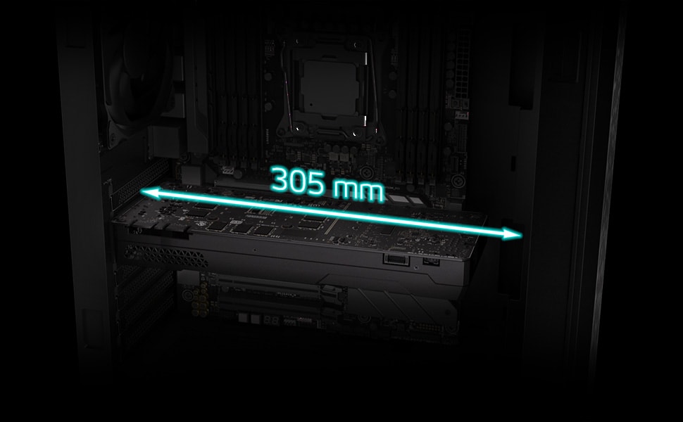 XPG Valor Air Rainbow RGB Siyah Mid Tower XPG Kyber 750W 80+ Gold Gaming Kasa a6