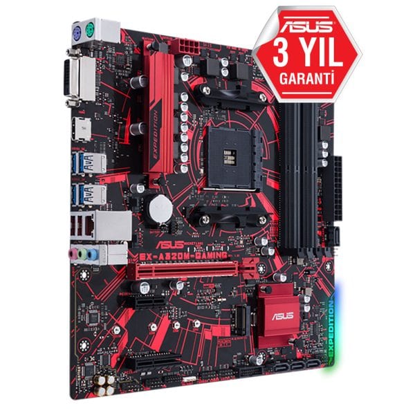 Asus Ex A320m 3200mhz Oc Ddr4 Soket Am4 M 2 Hdmi Dvi Matx Anakart 2