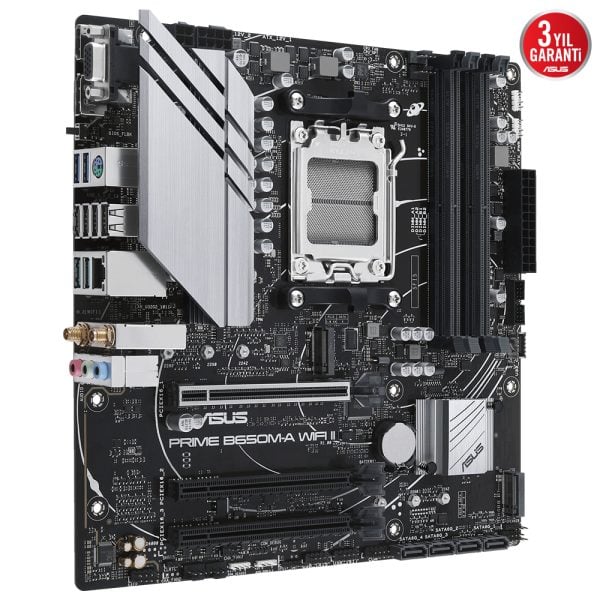 Asus Prime B650m A Wifi Ii 6400mhz Oc Ddr5 Soket Am5 M 2 Hdmi Dp Vga Matx Anakart 2
