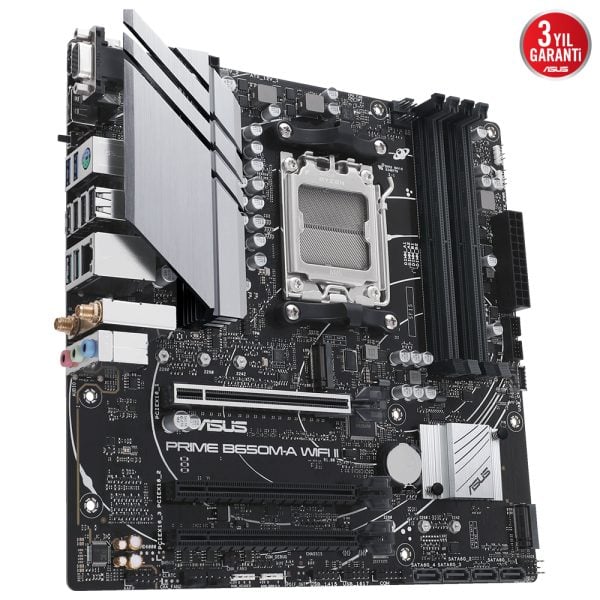 Asus Prime B650m A Wifi Ii 6400mhz Oc Ddr5 Soket Am5 M 2 Hdmi Dp Vga Matx Anakart 3