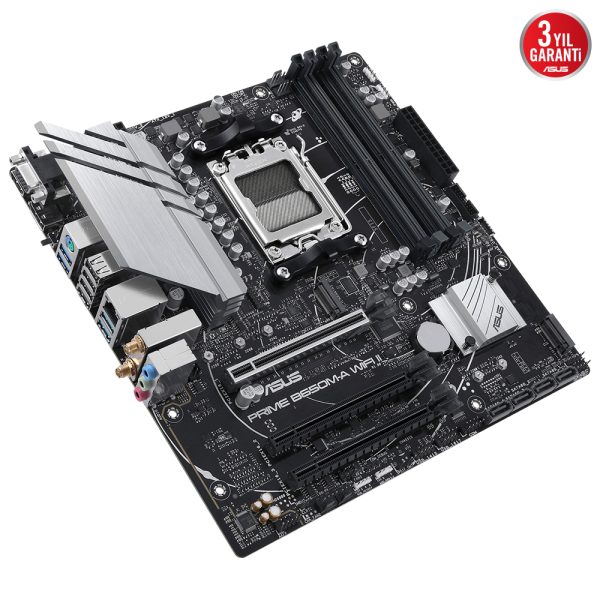 Asus Prime B650m A Wifi Ii 6400mhz Oc Ddr5 Soket Am5 M 2 Hdmi Dp Vga Matx Anakart 4