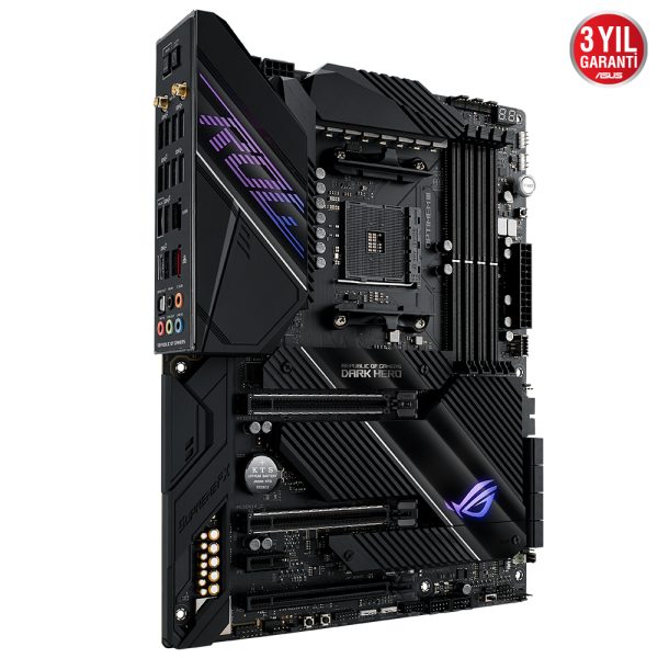 Asus Rog Crosshair Viii Dark Hero 4866 Oc Ddr4 Soket Am4 M 2 Atx Anakart 3