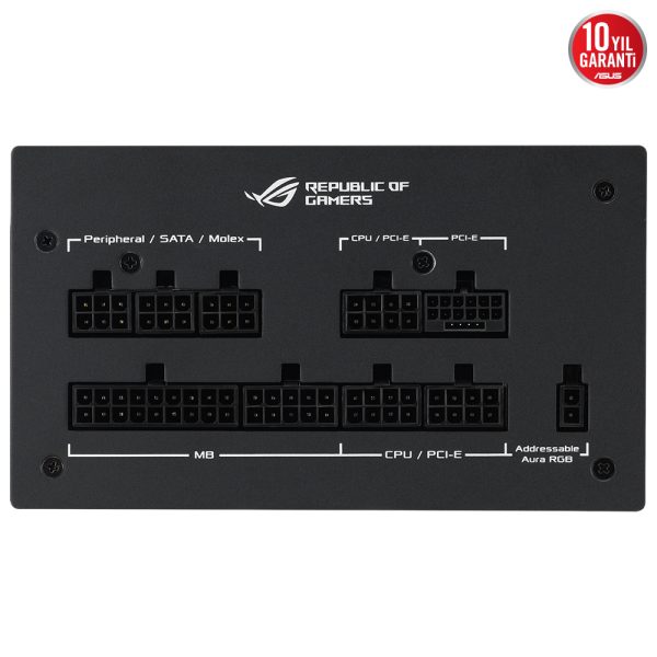 Asus Rog Strix 850g Aura 850w 80 Gold Argb Full Moduler Psu 90ye00p2 B0na00 5