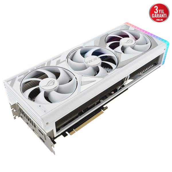 Asus Rog Strix Geforce Rtx 4090 Oc White 24gb Gddr6x 384 Bit Ekran Karti 90yv0id2 M0na00 12