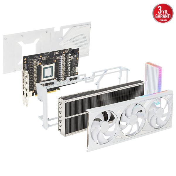 Asus Rog Strix Geforce Rtx 4090 Oc White 24gb Gddr6x 384 Bit Ekran Karti 90yv0id2 M0na00 14