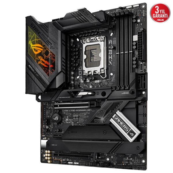 Asus Rog Strix Z790 H 7800mhz Oc Ddr5 Soket 1700 M 2 Hdmi Dp Atx Anakart 3