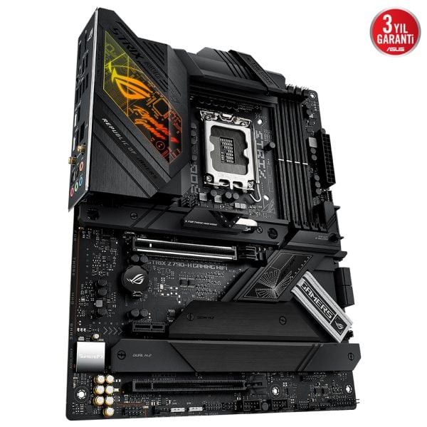 Asus Rog Strix Z790 H 7800mhz Oc Ddr5 Soket 1700 M 2 Hdmi Dp Atx Anakart 4