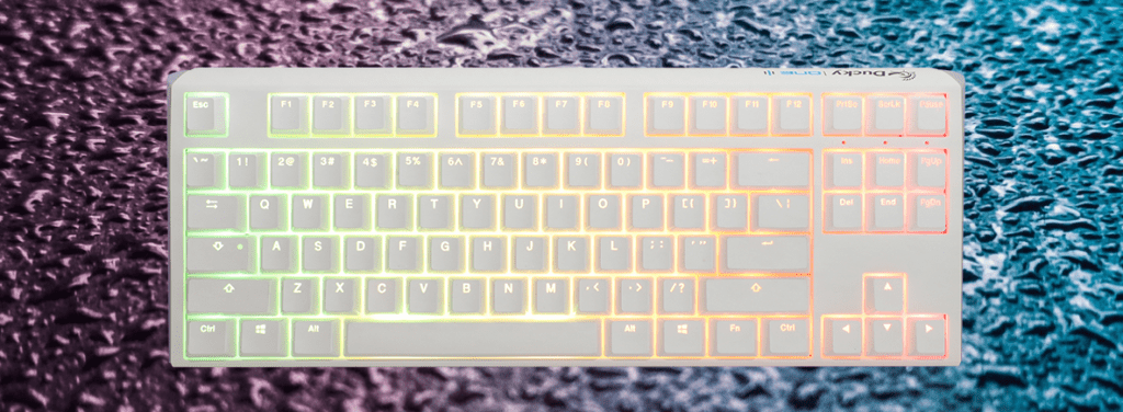 Ducky One 3 Tkl Red Switch Rgb Mekanik Turkce Beyaz Gaming Klavye