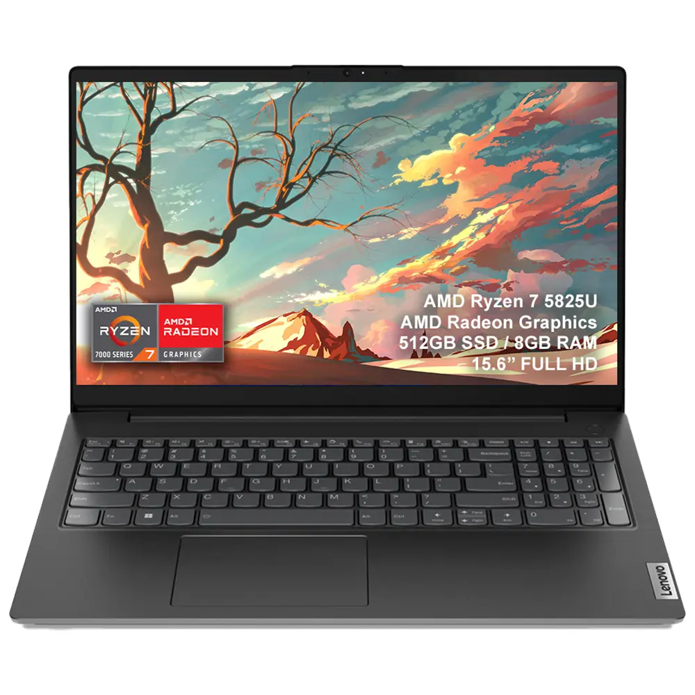 Lenovo V15 Aba 82tv004ltx Ryzen 7 5825u 8gb 512gb Ssd Radeon Graphics 15 6 Inc Full Hd Freedos Laptop Yh1