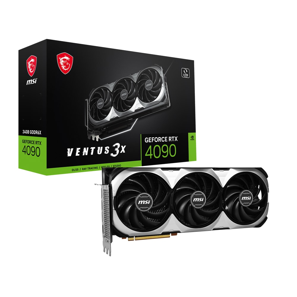 Msi Geforce Rtx 4090 Ventus 3x 24gb Gddr6x 384 Bit Ekran Karti