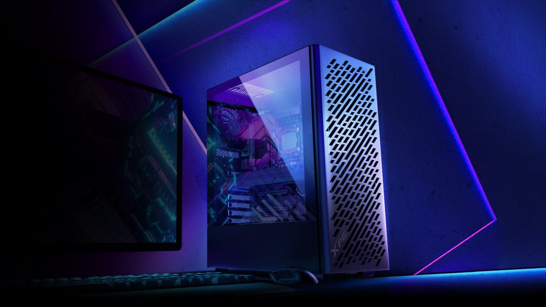 XPG Valor Air Rainbow RGB Siyah Mid Tower XPG Kyber 750W 80+ Gold Gaming Kasa a1