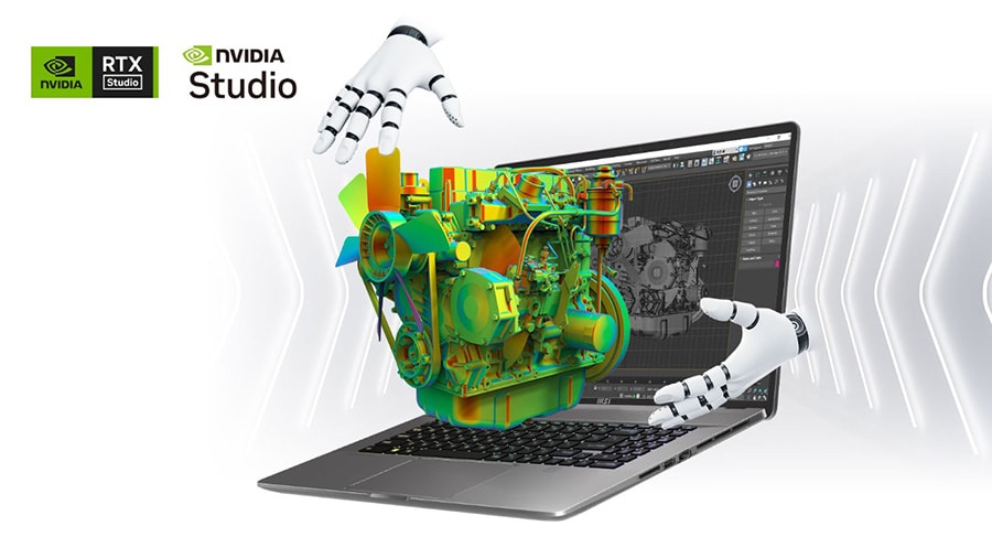 MSI Creator Pro Z17HX Studio A13VKT-062TR Laptop – SİZİN FİKİRLERİNİZ, AMA DAHA HIZLI. - NVIDIA STUDIO.