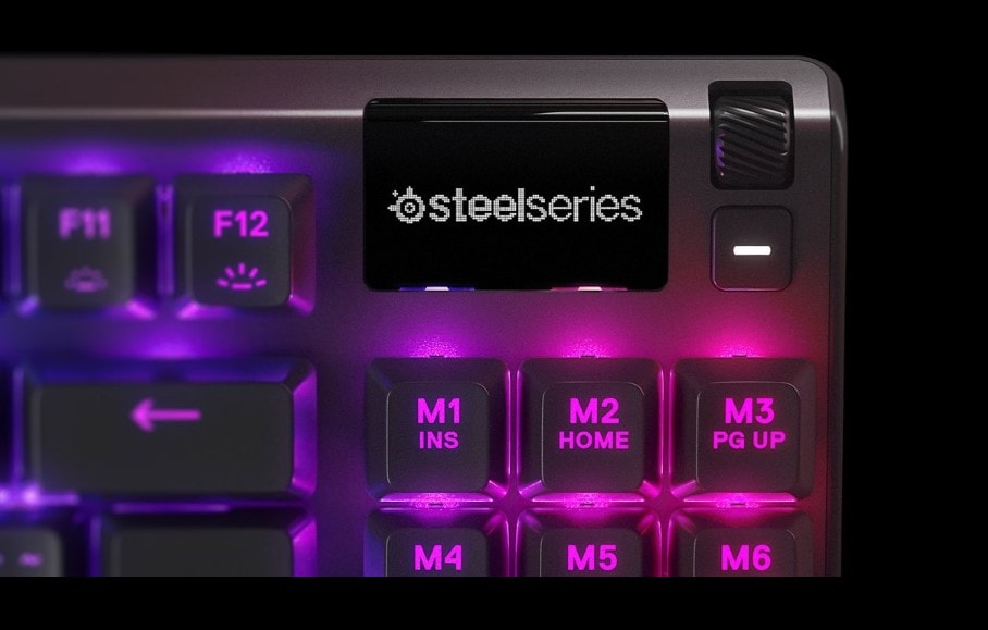 SteelSeries Apex 7 TKL Blue Switch Gaming Klavye – Özel Manyetik Bilek Desteği