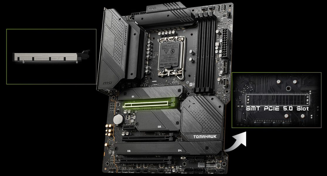 MSI MAG Z690 TOMAHAWK WIFI DDR4 LIGHTNING GEN 5 PCI-E