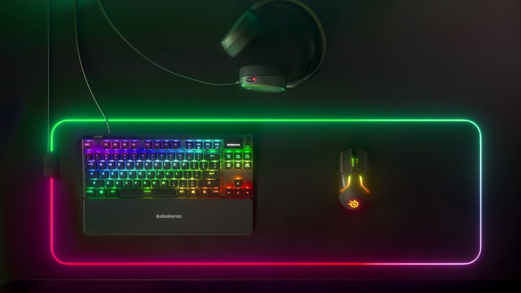 SteelSeries Apex 7 TKL Brown Switch Gaming Klavye – 3 Yollu Kablo Rotası
