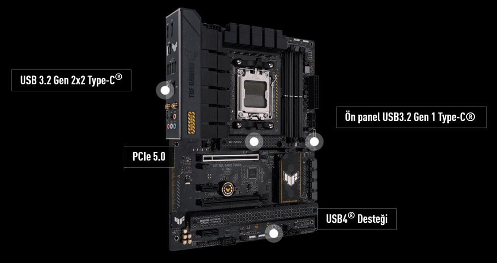 Asus Tuf Gaming B650-Plus WiFi Anakart a9