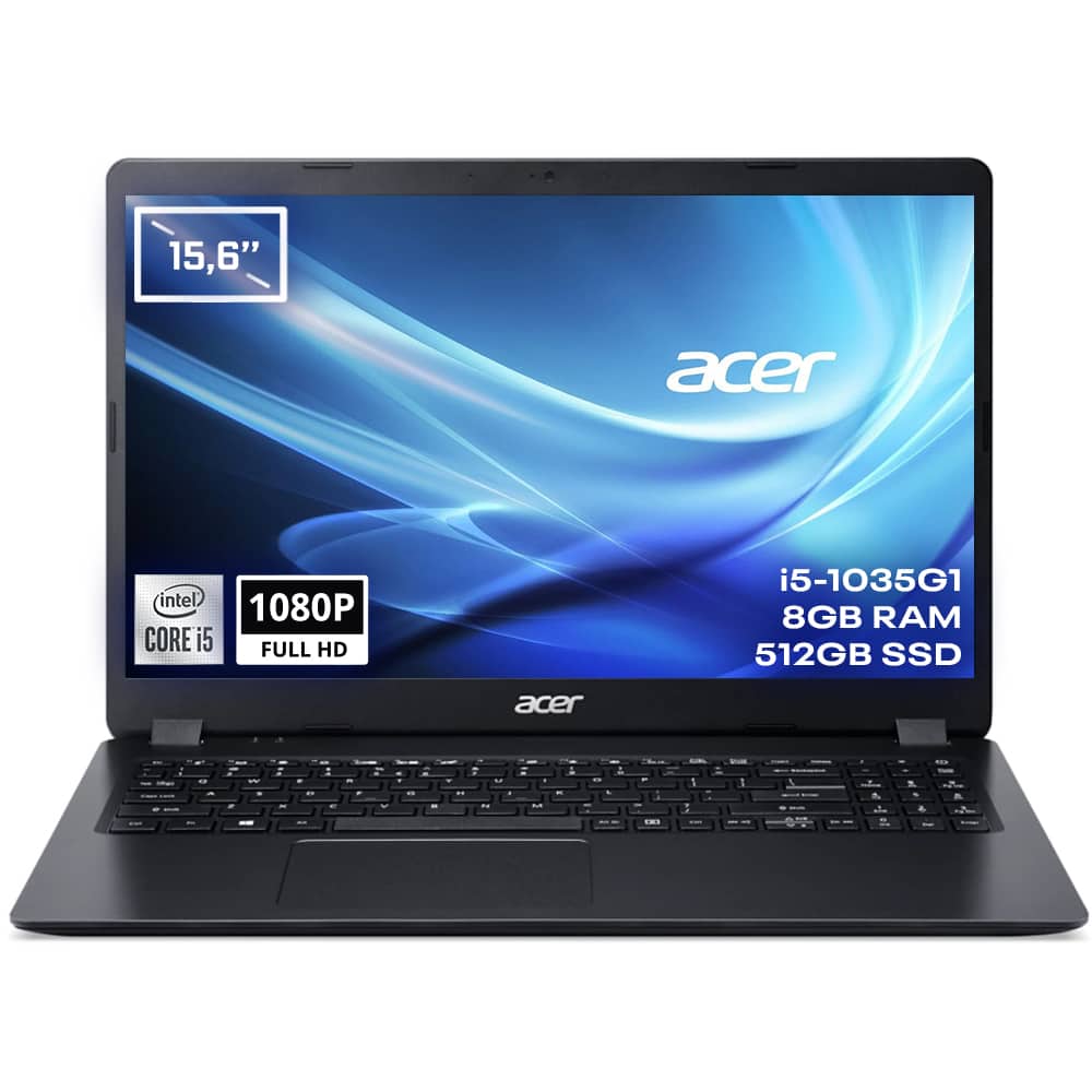 Acer Extensa 15 Ex215 52 531x Intel Core I5 1035g1 8gb 512gb Ssd Intel Uhd Graphics 15 6 Inc Full Hd Freedos Notebook Nx Eg8ey 002y