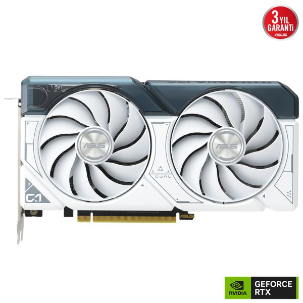 Asus Dual Geforce Rtx 4060 Ti Oc 8gb Gddr6 128 Bit Beyaz Dlss 3 Ekran Karti 1