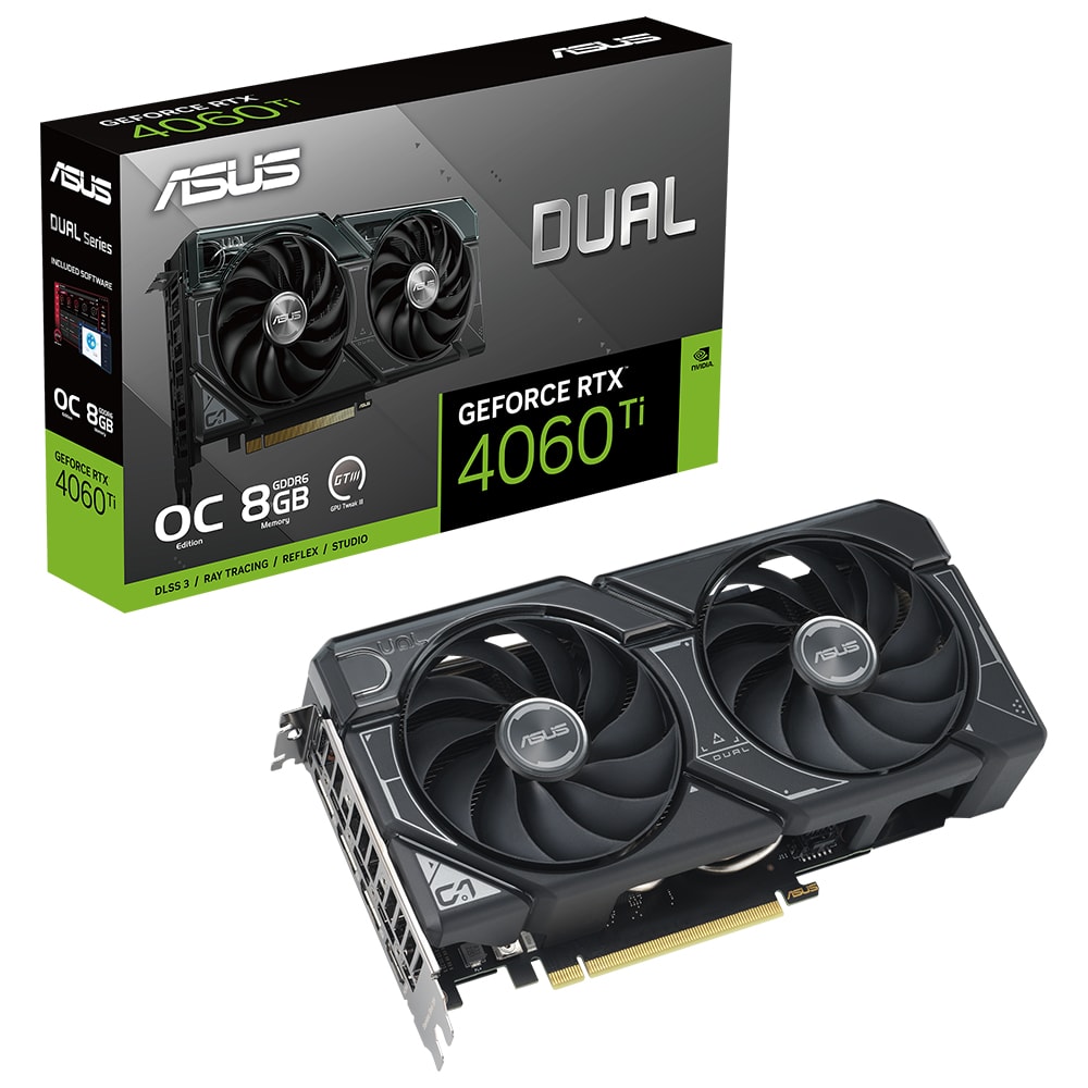 Asus Dual Geforce Rtx 4060 Ti Oc 8gb Gddr6 128 Bit Dlss 3 Ekran Karti Y
