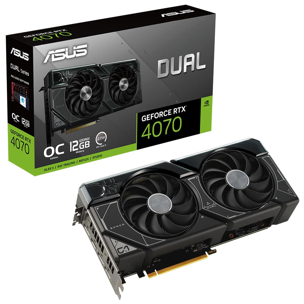 Asus Dual Geforce Rtx 4070 Oc 12gb Gddr6x 192 Bit Ekran Karti