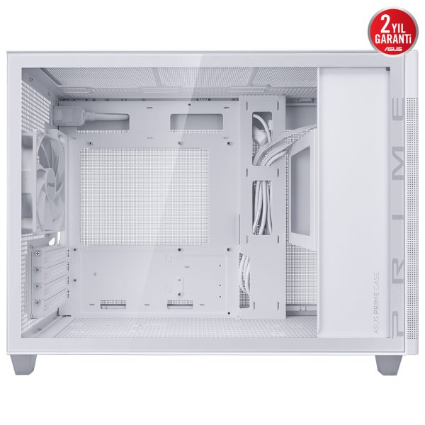 Asus Prime Ap201 Usb 3 2 Tempered Glass Mesh Microatx Beyaz Kasa 4