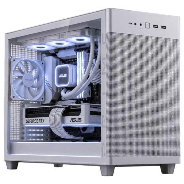 Asus Prime Ap201 Usb 3 2 Tempered Glass Mesh Microatx Beyaz Kasa T2