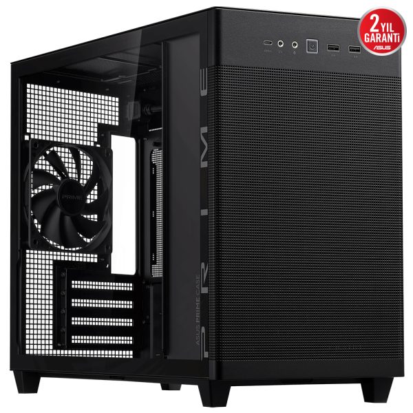 Asus Prime Ap201 Usb 3 2 Tempered Glass Mesh Microatx Kasa 1