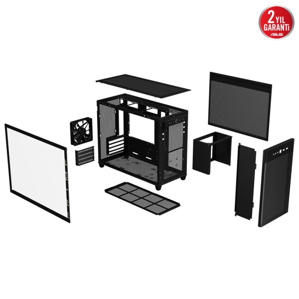 Asus Prime Ap201 Usb 3 2 Tempered Glass Mesh Microatx Kasa 9