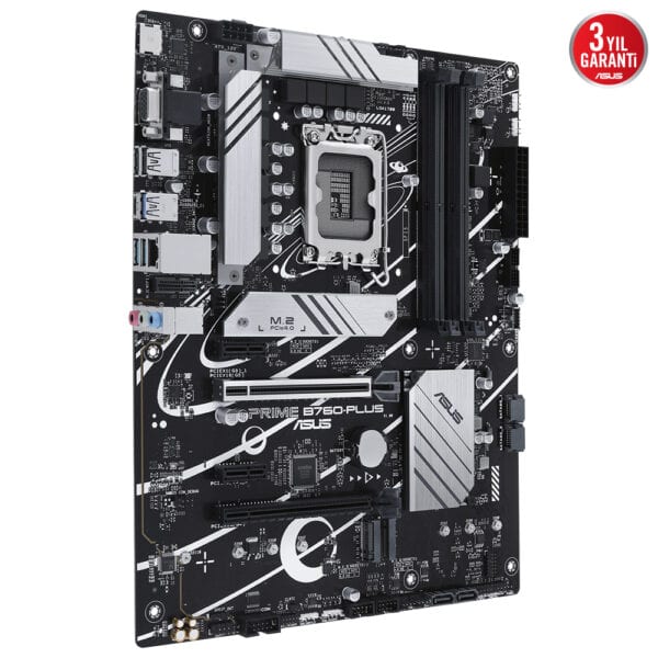 Asus Prime B760 Plus 7200mhz Oc Ddr5 Soket 1700 M 2 Hdmi Dp Vga Atx Anakart Y4