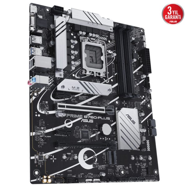 Asus Prime B760 Plus 7200mhz Oc Ddr5 Soket 1700 M 2 Hdmi Dp Vga Atx Anakart Y5