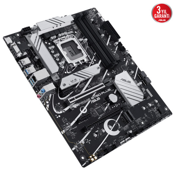 Asus Prime B760 Plus 7200mhz Oc Ddr5 Soket 1700 M 2 Hdmi Dp Vga Atx Anakart Y6