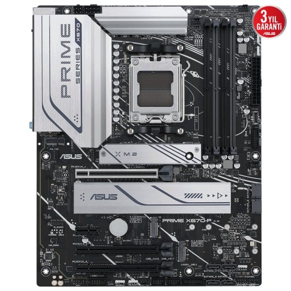Asus Prime X670 P Csm 6400mhz Oc Ddr5 Soket Am5 M 2 Hdmi Dp Atx Anakart 1
