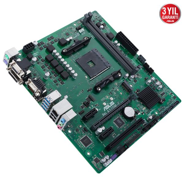 Asus Pro A520m C Csm 4600mhzoc Ddr4 Soket Am4 M 2 Vga Dvi Hdmi Matx Anakart 3