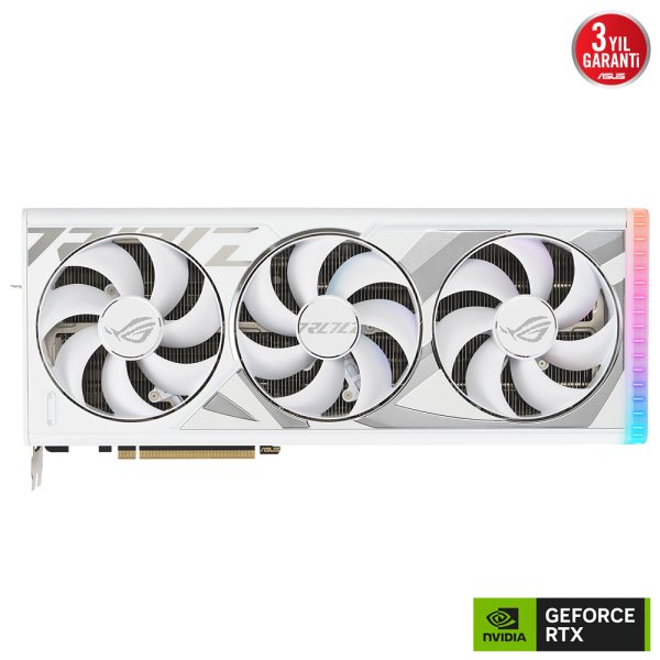 Asus Rog Strix Geforce Rtx 4080 16gb Gddr6x 256 Bit Beyaz Dlss 3 Ekran Karti Y1