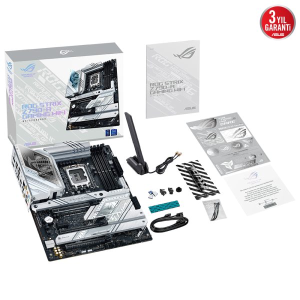 Asus Rog Strix Z790 A Gaming Wifi 7800mhz Oc Ddr5 Soket 1700 M 2 Hdmi Dp Atx Anakart 11