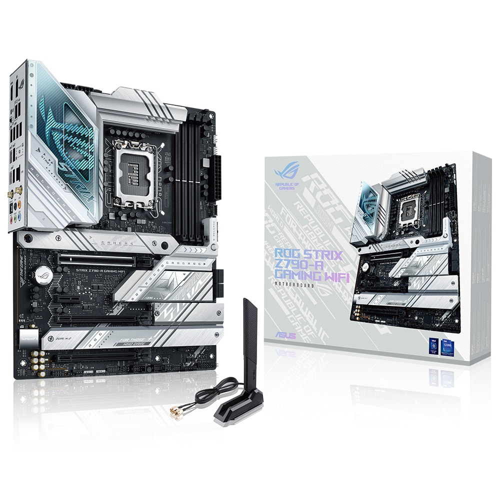 Asus Rog Strix Z790 A Gaming Wifi 7800mhz Oc Ddr5 Soket 1700 M 2 Hdmi Dp Atx Anakart