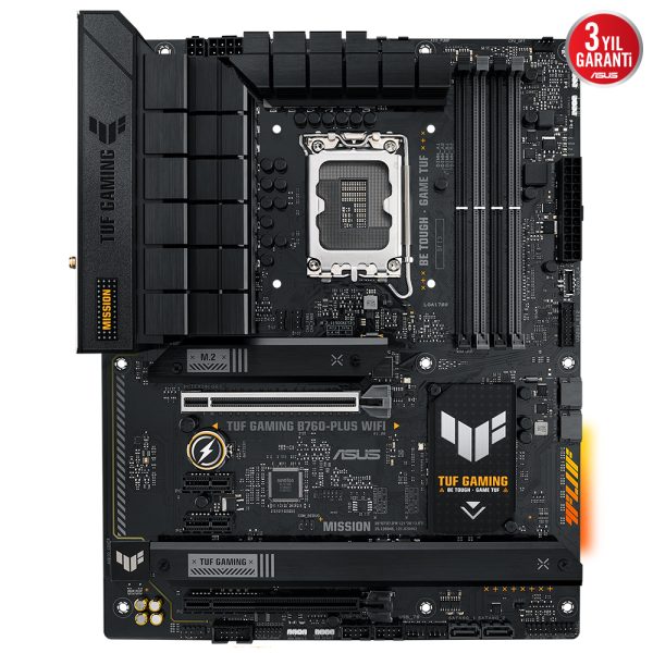 Asus Tuf Gaming B760 Plus Wi Fi 7200mhz Oc Ddr5 Soket 1700 M 2 Hdmi Dp Atx Anakart Y1