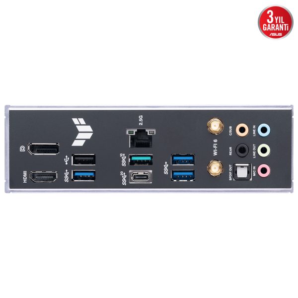 Asus Tuf Gaming B760 Plus Wi Fi 7200mhz Oc Ddr5 Soket 1700 M 2 Hdmi Dp Atx Anakart Y7