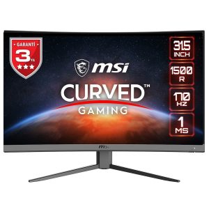 Msi G32cq4 E2 31 5 Inc 170hz 1ms Freesync Premium Wqhd Kavisli Gaming Monitor Y