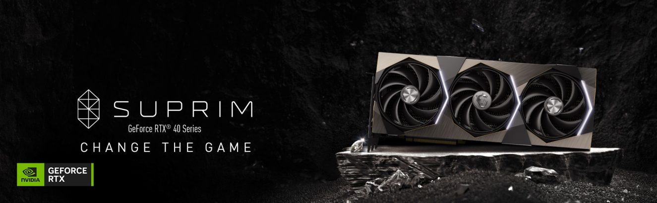 MSI GeForce RTX 4070 Ti SUPRIM 12GB Ekran Kartı – görsel 1